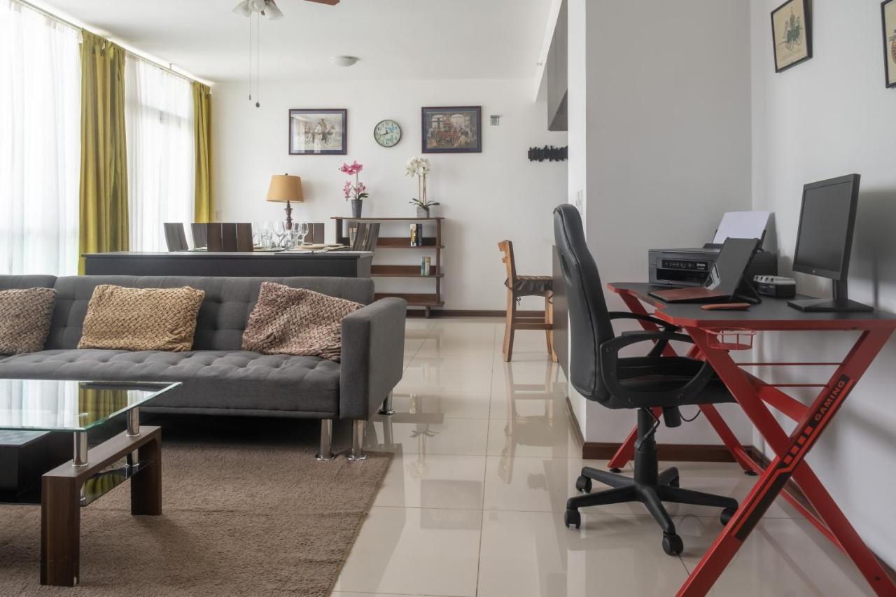 Lujoso Condominio Con Lavadora Y Secadora, S. Jose San Jose  Luaran gambar