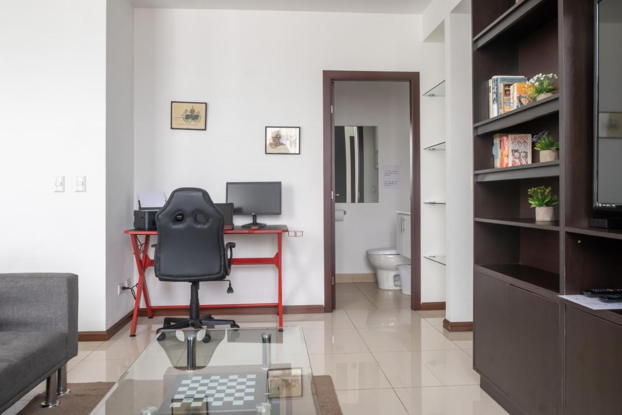 Lujoso Condominio Con Lavadora Y Secadora, S. Jose San Jose  Luaran gambar